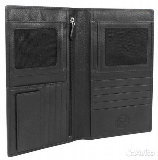 Портмоне для документов Wenger W2-01BL кожа новый