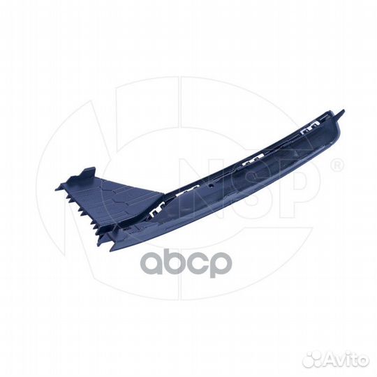 Решетка бампера skoda Rapid (17) переднего правая