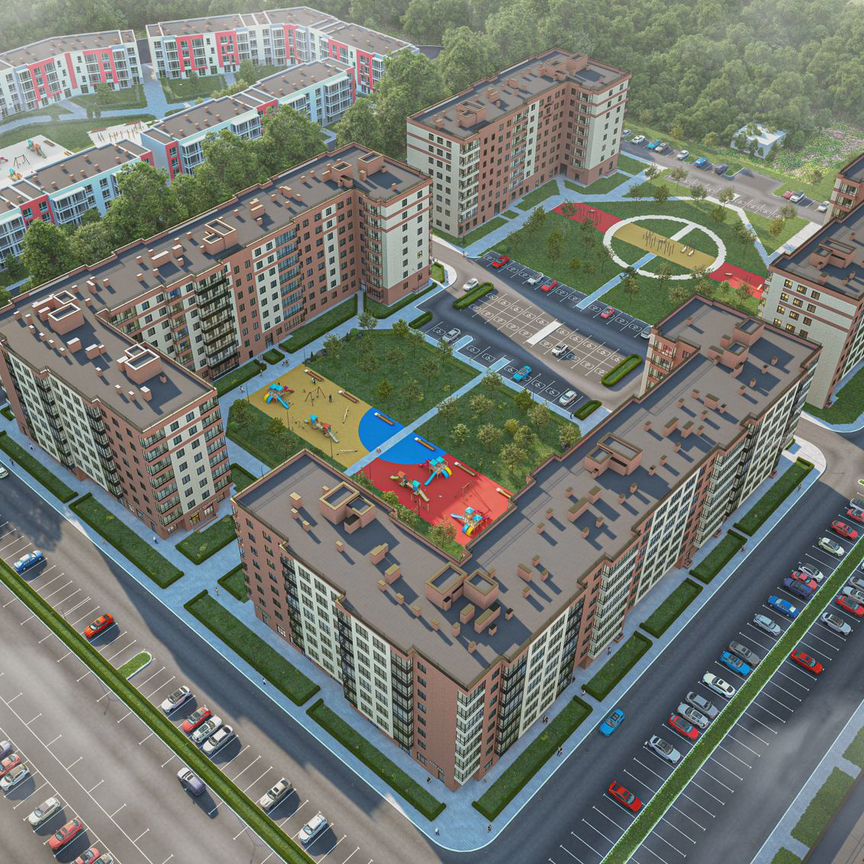 1-к. квартира, 35,8 м², 4/8 эт.