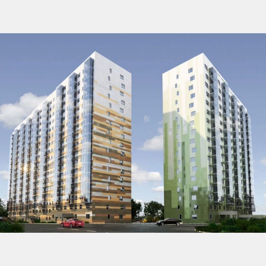 2-к. квартира, 78,7 м², 1/17 эт.