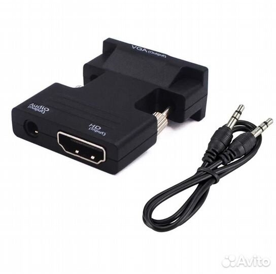 Переходник hdmi (разъем) / VGA (штекер)