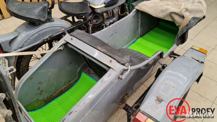 Ева коврики на мотоцикл Урал Днепр