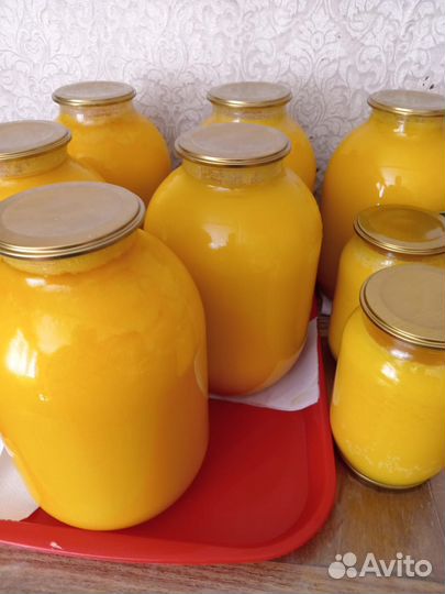 Топленное масло домашнее