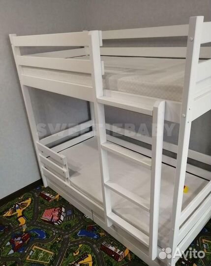 Детская кровать двухъярусная