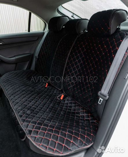 Накидки на сидения велюр