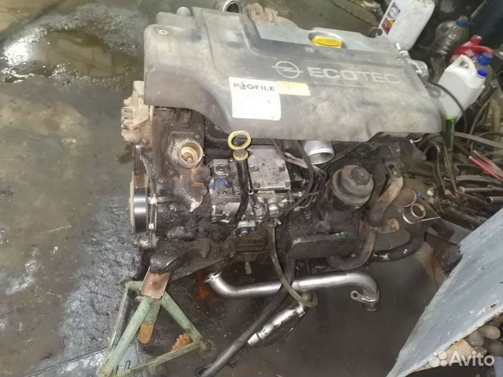 Двигатель на opel zafira 2.0 diesel y20dth