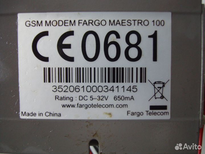 Модем fargo maestro 100