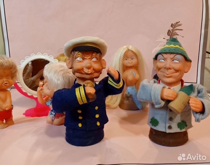 Резиновые игрушки. ГДР, 70-ые г