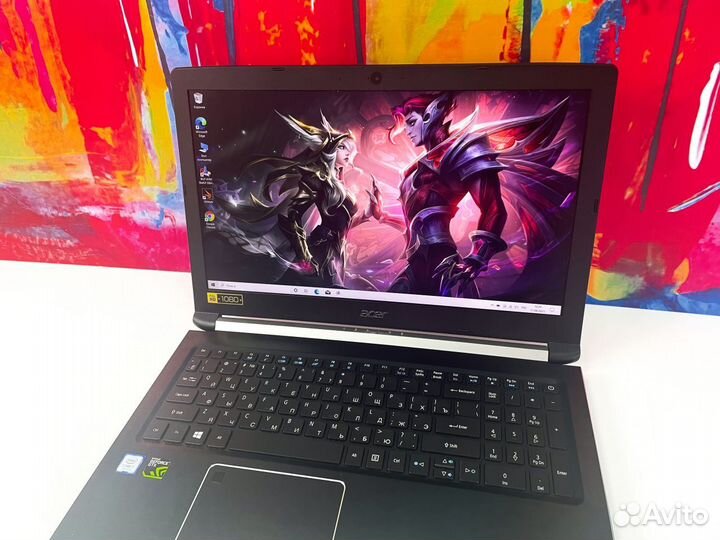Игровой ноутбук Acer на i7 / GeForce GTX 1050