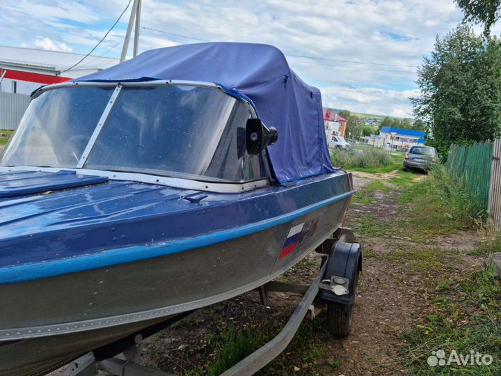 Казанка 5м4 с мотором и телегой