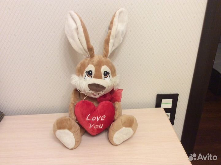 Заяц мягкая игрушка