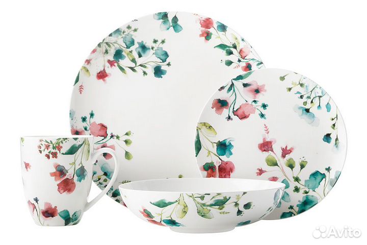 Обеденный набор Primavera, 4 персоны, 16 предметов