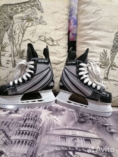 Коньки хоккейные детские ссм 31 размер