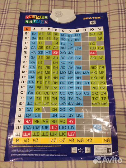 Азбука слоговая