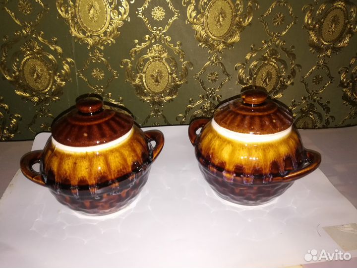 Глиняные горшочки