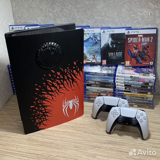 PlayStation 5 Limited Edition Человек Паук + 40Игр