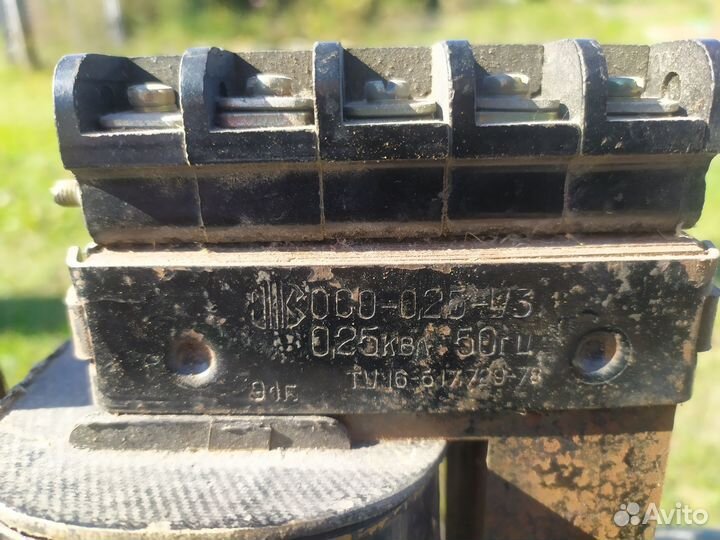 Трансформатор 220 на 36