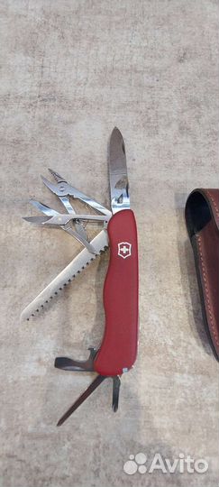 Нож складной швейцарский