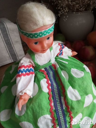 Кукла СССР чайница