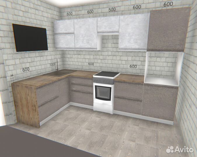 Кухня наша работа проект дск