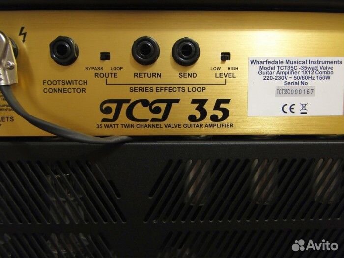 Ламповый комбоусилитель Wharfedale TCT35C