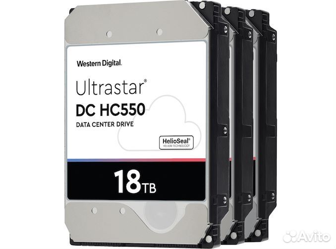 Продам Westen Digital Ultrastar DC HC550 18TB SAS