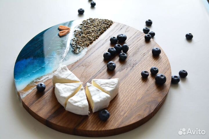 Сервировочная доска, разделочная доска из дуба