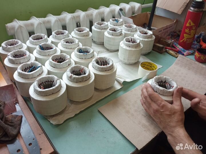 Перемотка ремонт электродвигателей