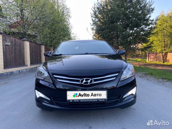 Hyundai Solaris 1.6 AT, 2015, 155 000 км