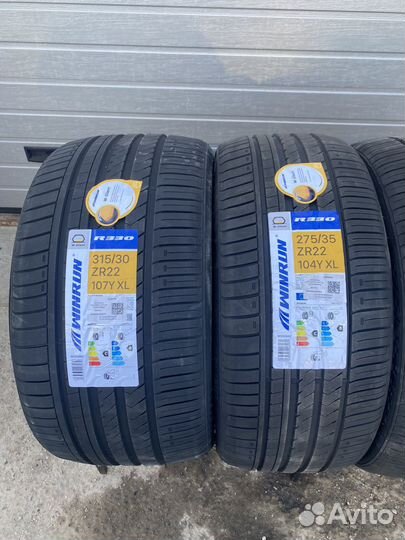 Winrun R330 315/30 R22 и 275/35 R22