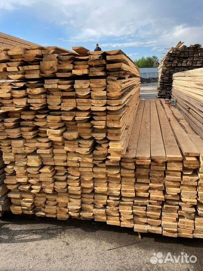 Доска обрезная 40х150х6000мм