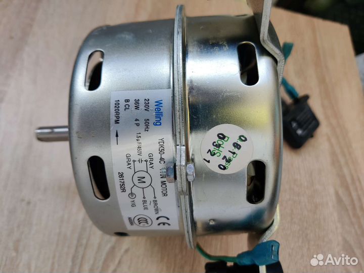 Моторы наружных блоков и кассетных сплит систем