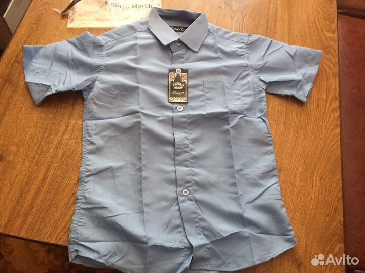 Рубашка школьная новая (8-9 лет )