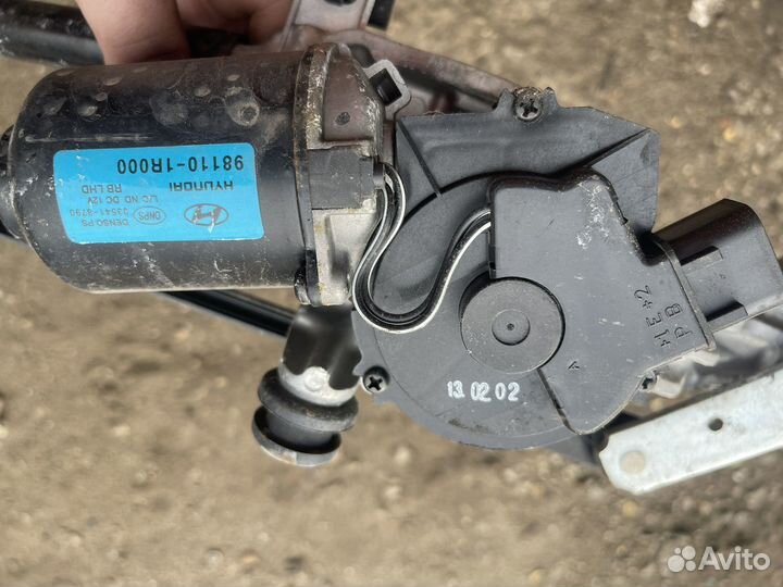 Трапеция дворников Киа Рио 3, Хендай Солярис1