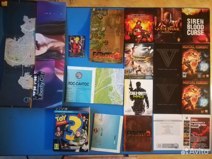 Мануалкартавкладышобложка для игр ps3