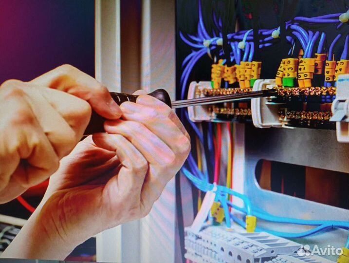 Электромонтажные работы под ключ.Услуги электрика