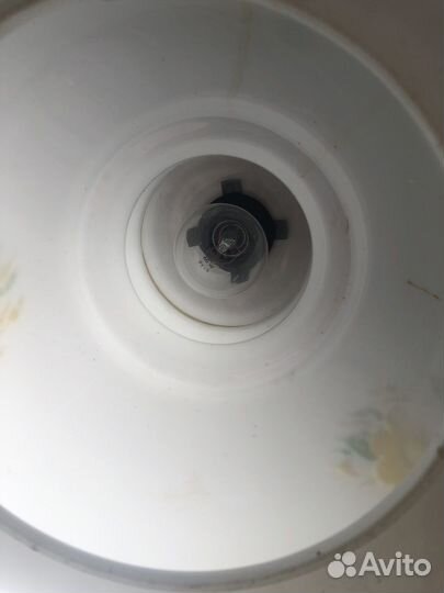 Винтажный подвесной светильник СССР