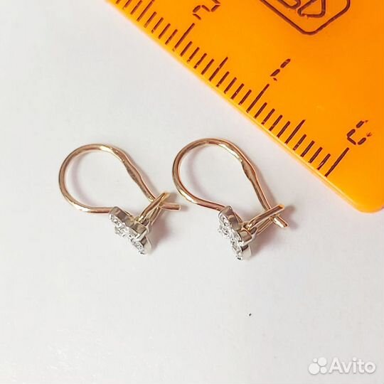 Золотые серьги