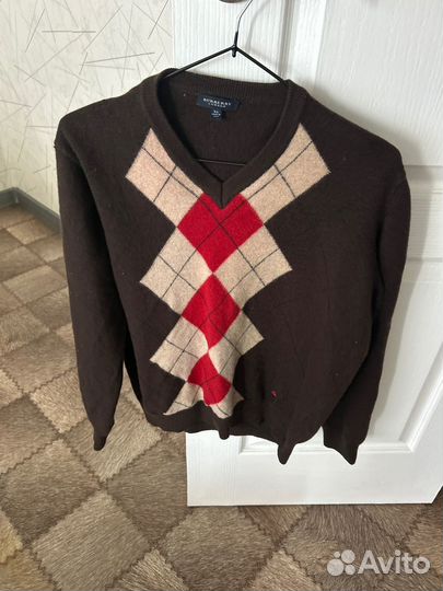 Винтажный свитер burberry