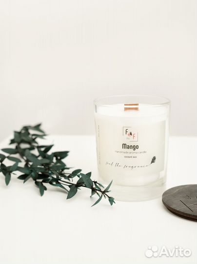 Ароматические свечи в стакане