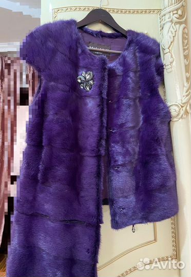 Безрукавка норковая