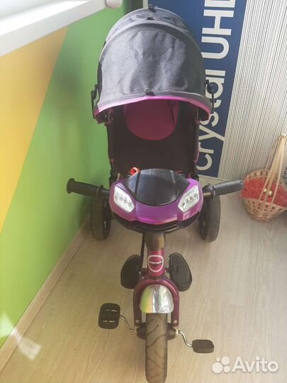 Детский трехколесный велосипед бу
