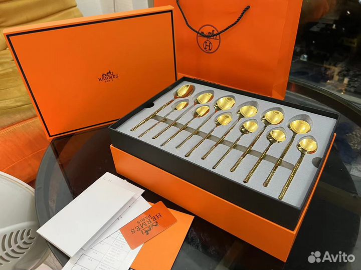 Столовые приборы Эрмес