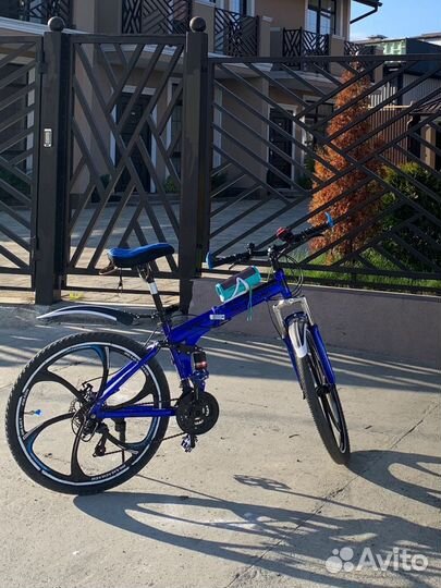 Велосипед на литых дисках