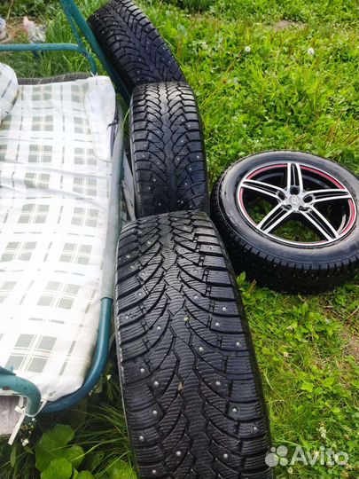 Колеса 225 60 r17 зимние шипованые