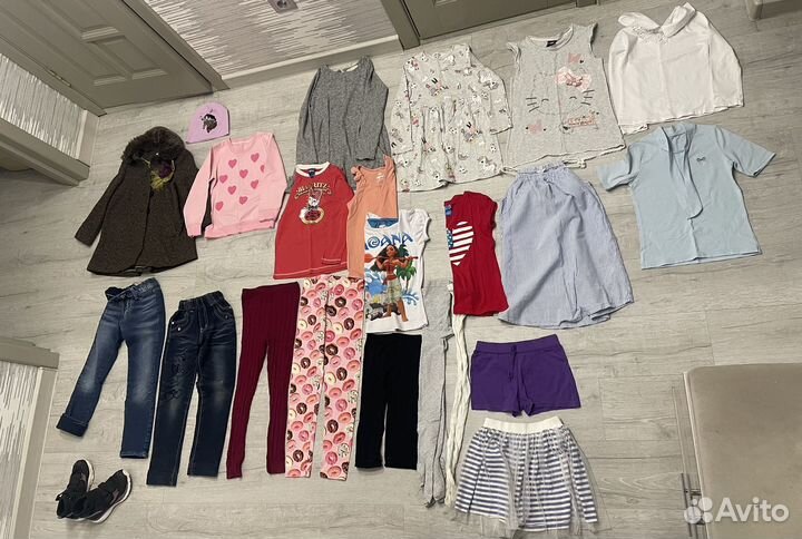 Пакет вещей на рост 122-128 см