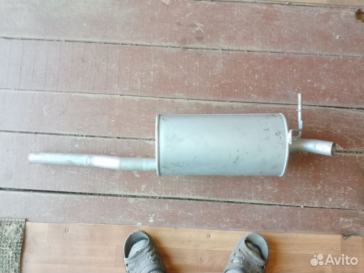 Глушитель задняя часть