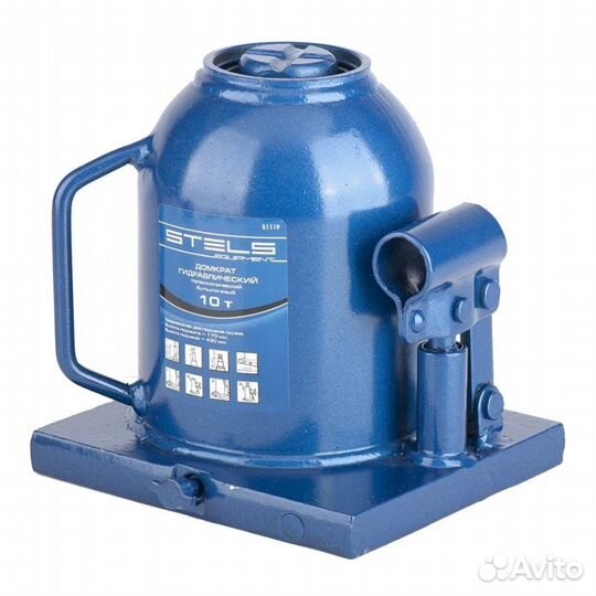 Домкрат гидравлический бутылочный телескопический