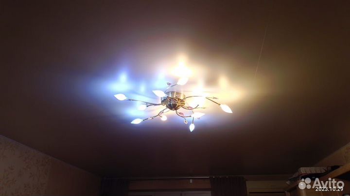 Люстра светодиодная подвесная потолочная б/у