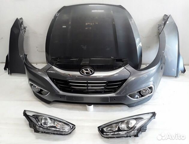 Hyundai IX35 комплект запчастей ноускат в цвет